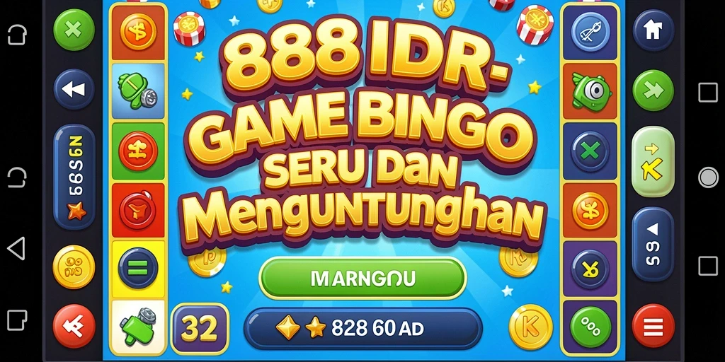Tampilan gameplay seru di 888IDR dengan suasana Bingo.