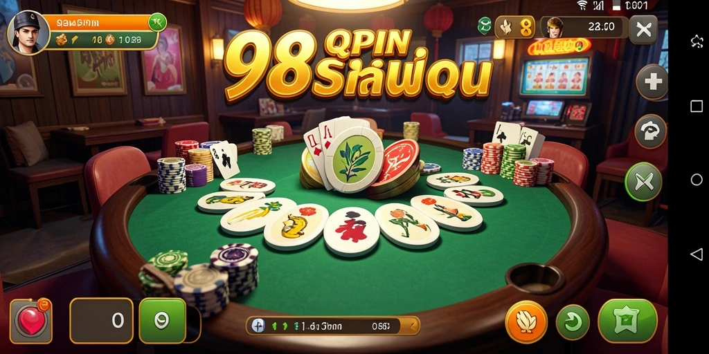 Gameplay menarik saat bermain QiuQiu di 98SPIN.