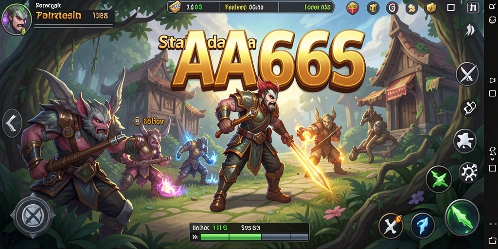 Tampak seru dalam strategi perang di AA666.
