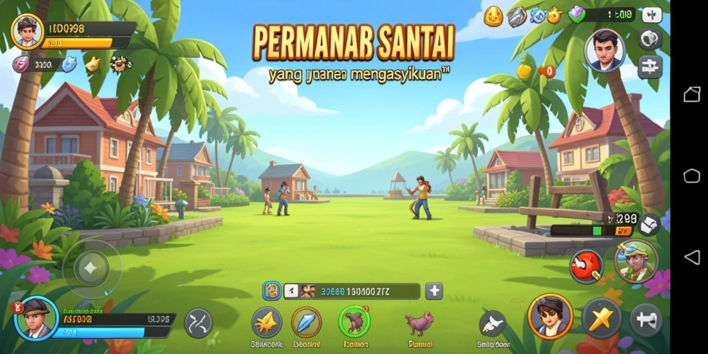 Screenshot gameplay <strong>ID098</strong> menampilkan suasana permainan yang menghibur dan menyenangkan.
