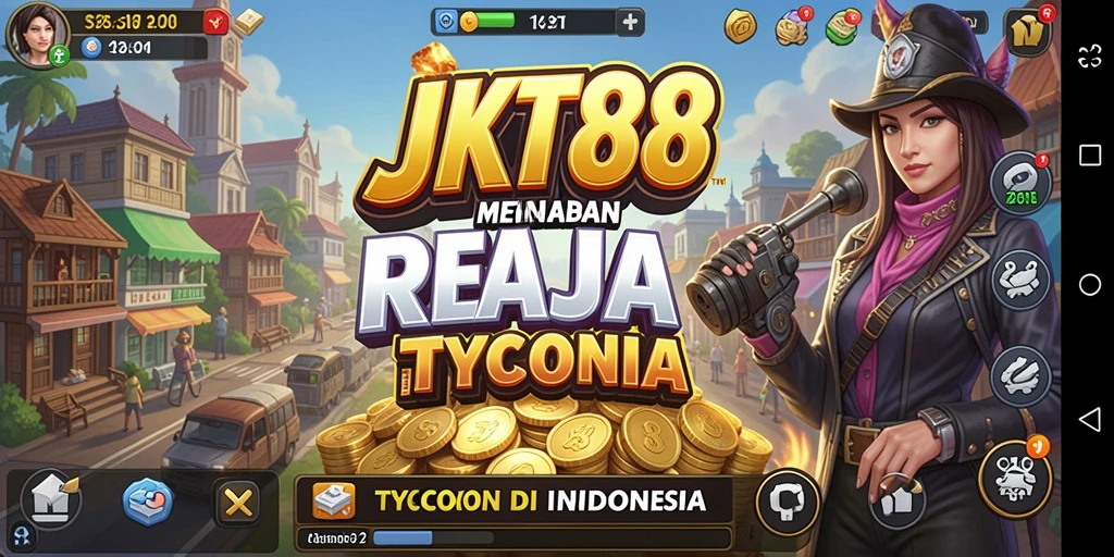 Tampilan gameplay Tycoon yang menarik dan interaktif di JKT88.