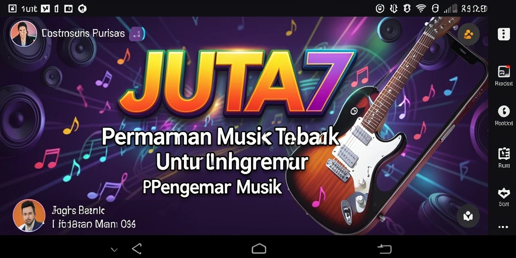 Tampilan gameplay <strong>JUTA7</strong> yang penuh warna dan menarik.