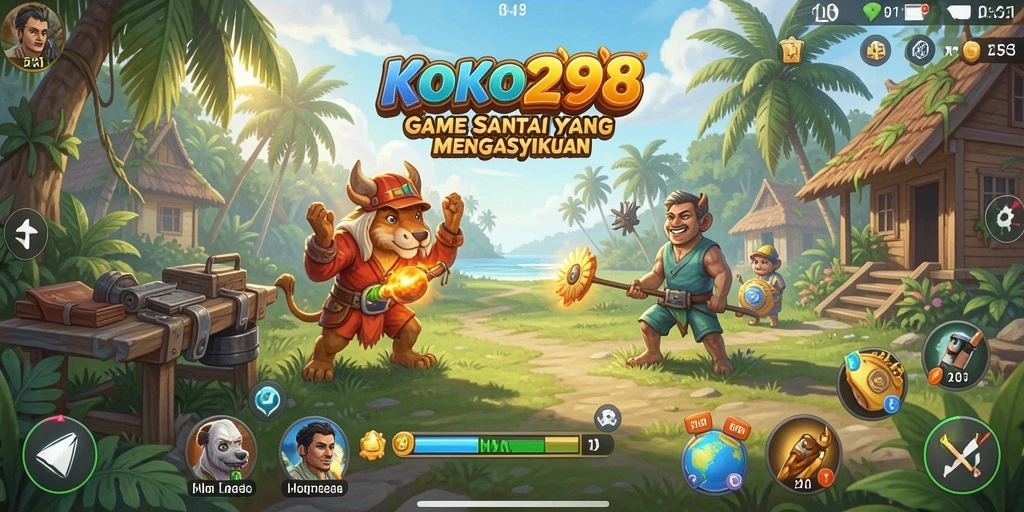 Gameplay KOKO288 yang menarik dan penuh warna.