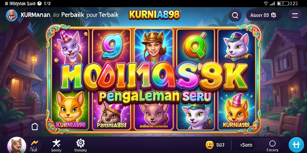 Gameplay KURNIA898 yang seru dengan berbagai tema slot menarik.