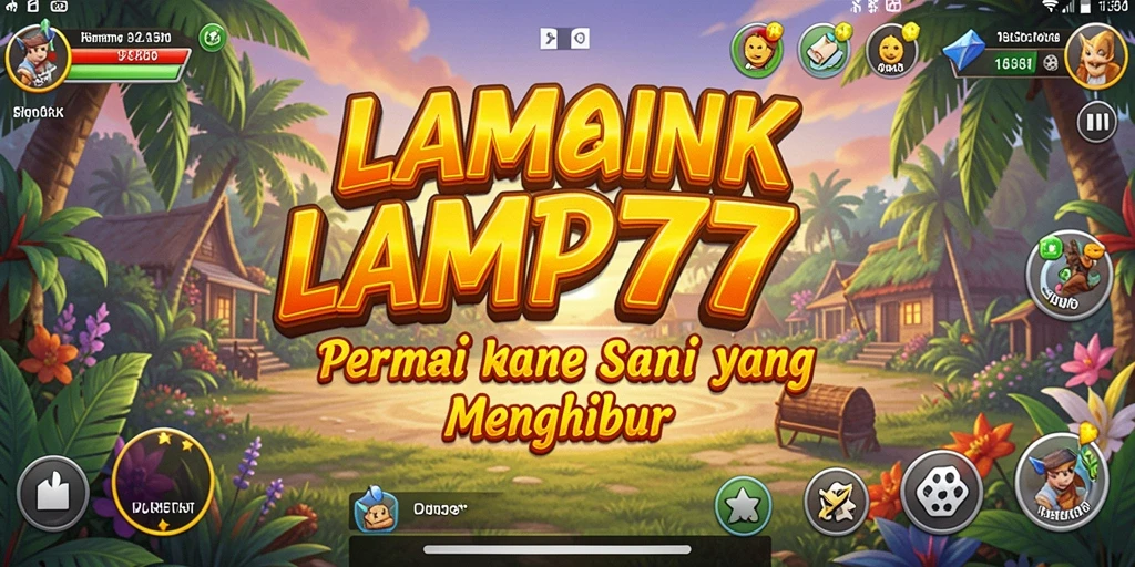 Tampilan gameplay LAMPU777 yang penuh warna dan menyenangkan.
