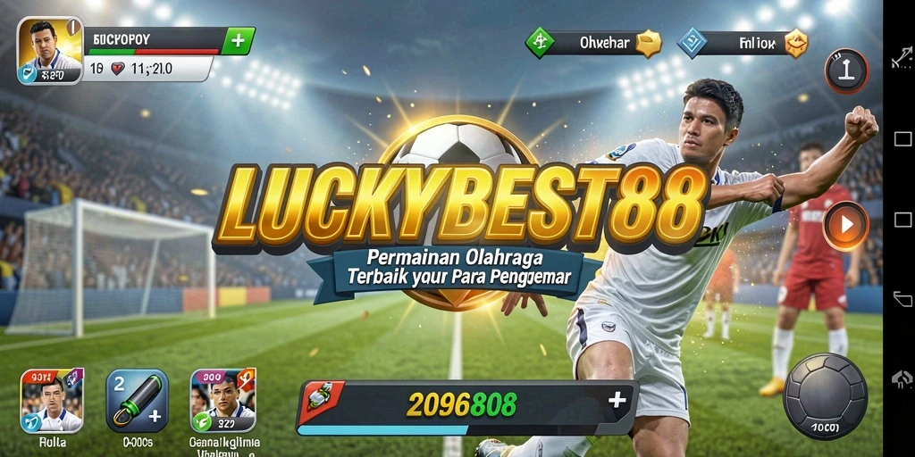 Tampilan utama gameplay LUCKYBEST88 yang menarik dan menantang.