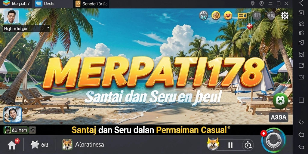 Tampilan menarik dari permainan MERPATI178 dengan grafis colorful.