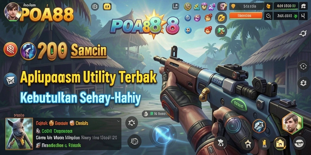 Tampilan utama aplikasi POA88 dengan fitur pengingat yang jelas dan mudah diakses.