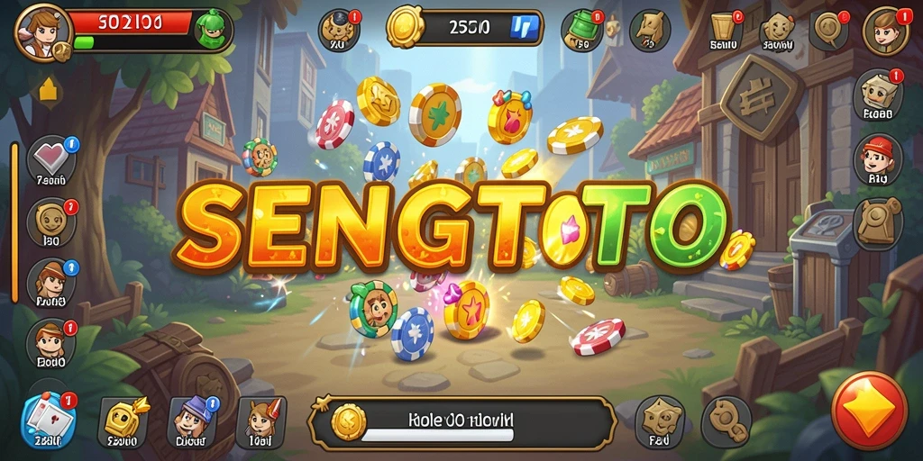 Tampilan gameplay SENGTOTO yang menarik dan interaktif.
