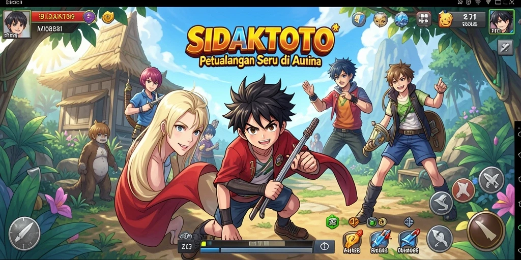 Tampilan gameplay SIDAKTOTO yang memukau dan penuh warna.